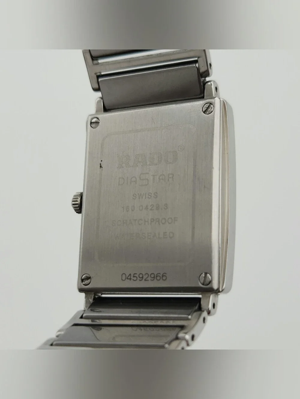 Rado Diastar Jubile Unisex Titanium w/ Diamond Accent Quartz Watch